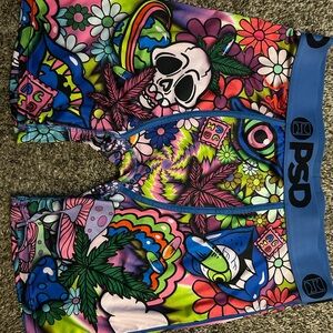 PSD Multicolor Graphic Boxer Briefs